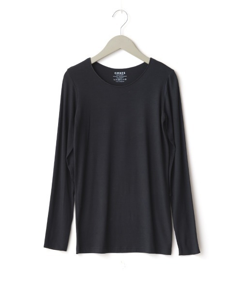 OMNES（ファッション） tシャツ もっちりシルクタッチクルー