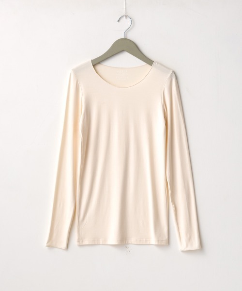 OMNES（ファッション） tシャツ もっちりシルクタッチクルー