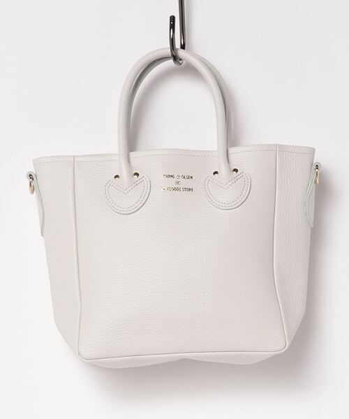 YOUNG&OLSEN ホワイト トートバッグ YOUNG&OLSEN The DRYGOODS STORE（ヤングアンドオルセン） トート