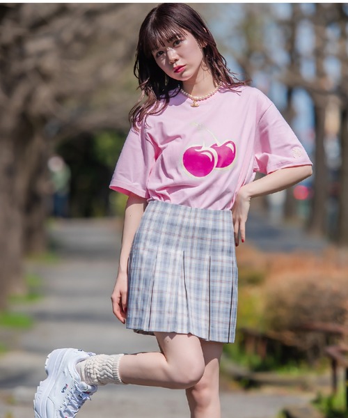 スカート KIRSH CHECK TENNIS SKIRTS/チェックデザイン テニスミニ