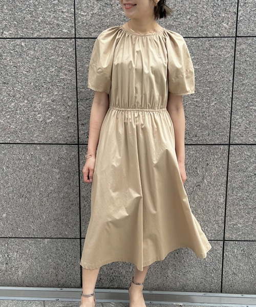 ワンピース パフスリーブ ミディワンピース Zozotown Yahoo 店 通販 Yahoo ショッピング