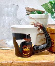 【激レア品】自分ツッコミくまカフェ限定　オリジナルマグカップ2個セット 韓国限定】自分ツッコミくま マグカップ コップ 食器 ナガノの