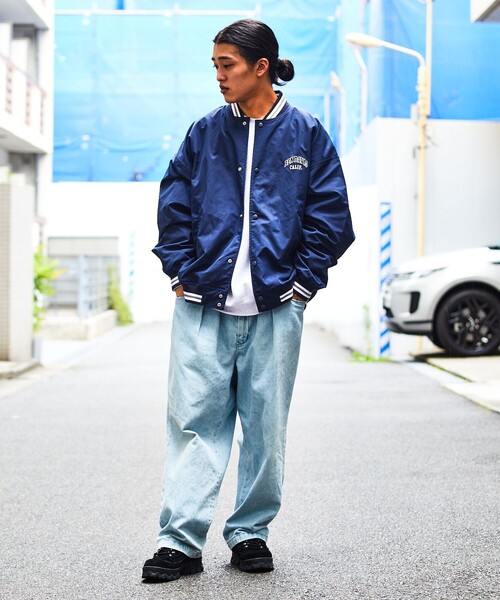ジャケット スタジャン WEB限定 BEN DAVIS×FREAK'S STORE/ベンデイビス 別注 ビッグシルエット ラインリブデザイン スタジャ :67121854:ZOZOTOWN Yahoo!店 - 通販 - Yahoo!ショッピング ジャケット スタジャン WEB限定 BEN DAVIS×FREAK'S STORE/ベンデイビス 別注 ビッグシルエット ラインリブデザイン スタジャ :67121854:ZOZOTOWN Yahoo!店 - 通販 - Yahoo!ショッピング