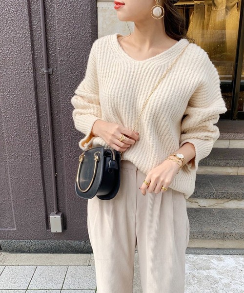 Isn't She?(イズントシー) パンツ コーデュロイワイドパンツ Isn't She?(イズントシー) パンツ コーデュロイワイドパンツ