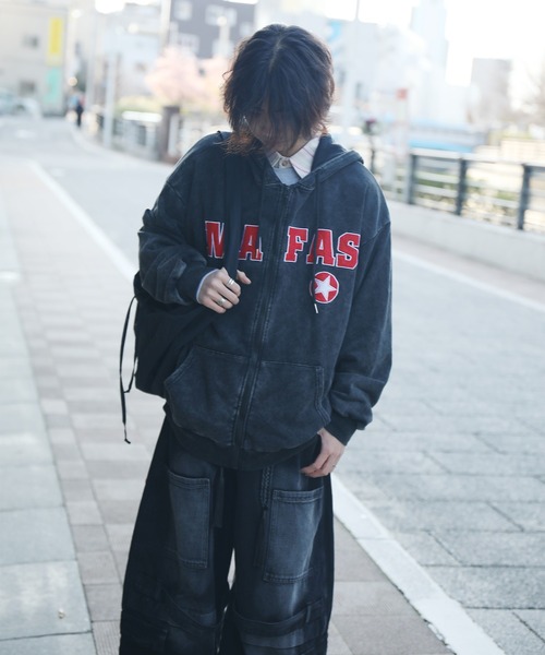 ほぼ未使用 ポールアンドシャーク ジップアップパーカー ロゴ 切替 L 黒 A BATHING APE ア ベイシング エイプ Ponr Shark Full Zip Hoodie