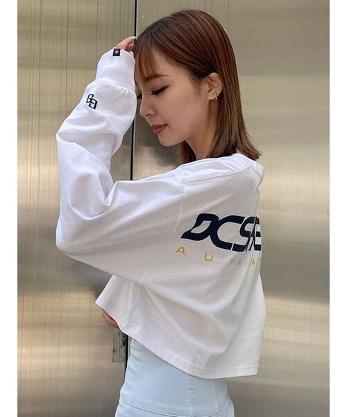DC SHOES レディース tシャツ Tシャツ GYDA×DC AUTHENTIC