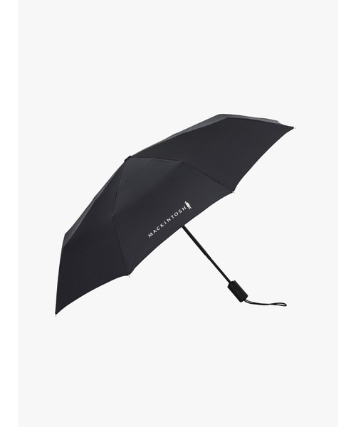 新品　MACKINTOSH 折りたたみ傘 ブラック AYR 55センチ SHIPS（シップス） 折りたたみ傘 MACKINTOSH: AYR ソリッド 折り畳み傘