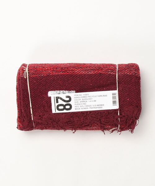 HANDLOOMED RECYCLE YARN RUG / 1.4 x 2.0 – PUEBCO ONLINE STORE ラグ 