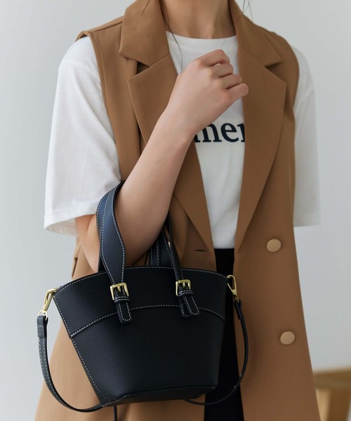 美品♡スタンブリーのジレ♡hlm ADORE サイドスリットゴールドボタンジレ（ベスト）｜Edit Sheen