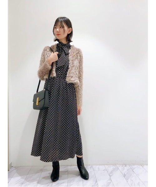 カーディガン 「LOULOU WILLOUGHBY」ワイルドシャギーボレロ レディース LOULOU WILLOUGHBY カーディガン 「LOULOU WILLOUGHBY」ワイルド