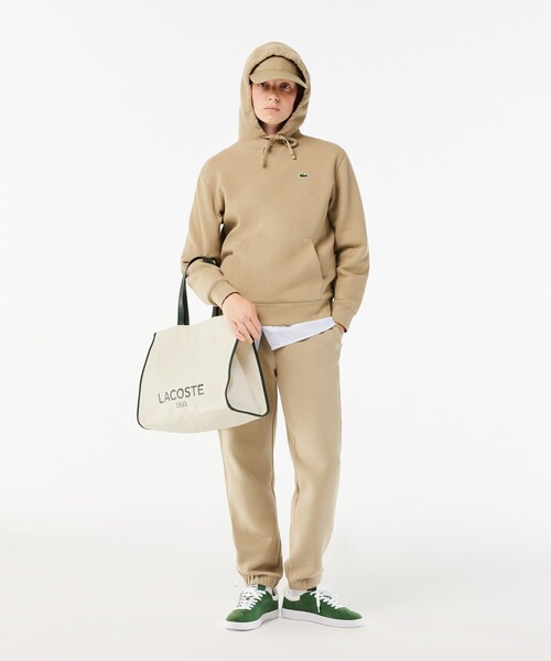 LACOSTE トートバッグ ヘリテージキャンバス テニススタイル