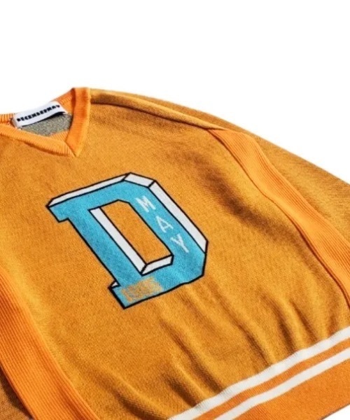 DECEMBERMAY（ディセンバーメイ） セーター ニット Varsity jacquard
