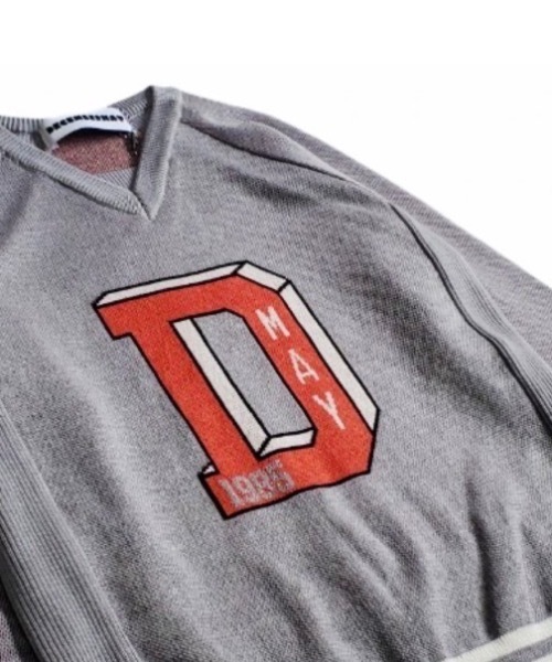 DECEMBERMAY（ディセンバーメイ） セーター ニット Varsity jacquard