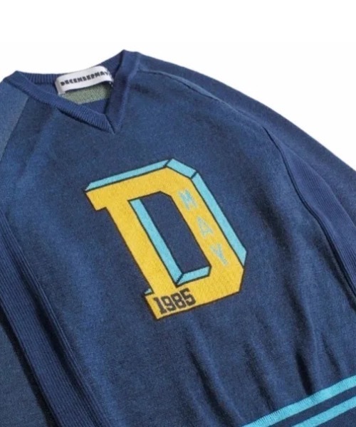 DECEMBERMAY（ディセンバーメイ） セーター ニット Varsity jacquard
