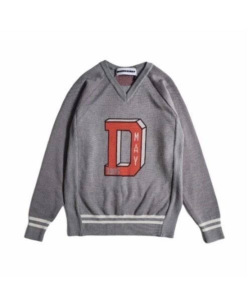 DECEMBERMAY（ディセンバーメイ） セーター ニット Varsity jacquard