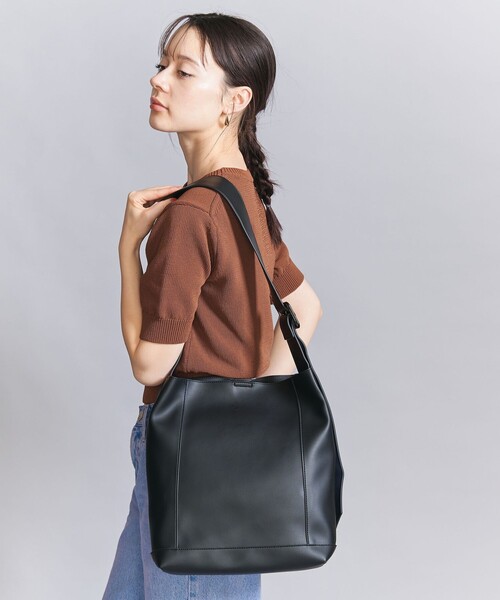 美品 BEAUTY & YOUTH UNITED ARROWS ショルダーバッグ BEAUTY&YOUTH UNITED ARROWS｜ソフト メッシュ ワン ショルダー