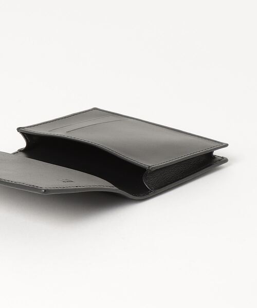 dunhill カードケース 「DUNHILL/ダンヒル」本革 ロゴ刻印メタル