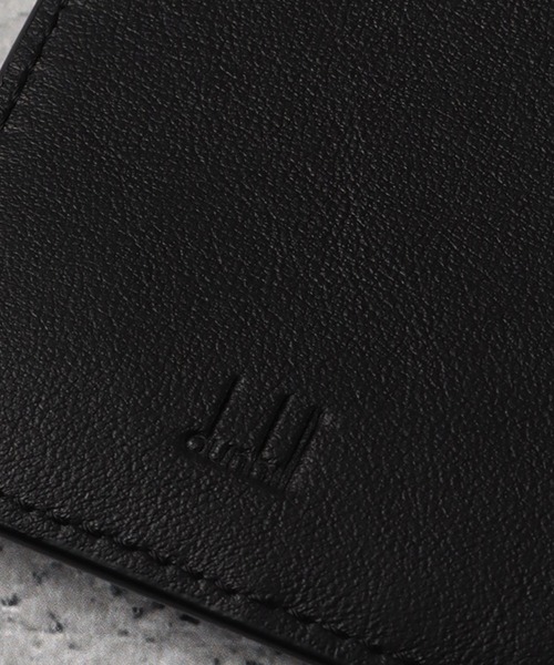 dunhillカードケース　値下げ dunhill カードケース 「DUNHILL/ダンヒル」本革 ロゴ刻印メタル