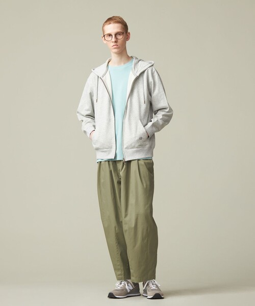 J.PRESS YORK STREET パーカー 裏起毛 「UNISEX」裏毛フルジップ