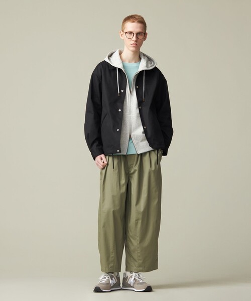 J.PRESS YORK STREET パーカー 「UNISEX」裏毛フルジップパーカー