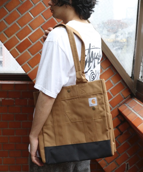 【最終値下げ】carhartt コーデュロイ トートバッグ ブラウン Carhartt WIP（カーハートダブリューアイピー）の「CORD TOTE