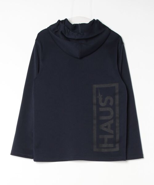 HAUS GOLDEN GOOSE DELUXE BRAND」 プルオーバーパーカー S ネイビー 