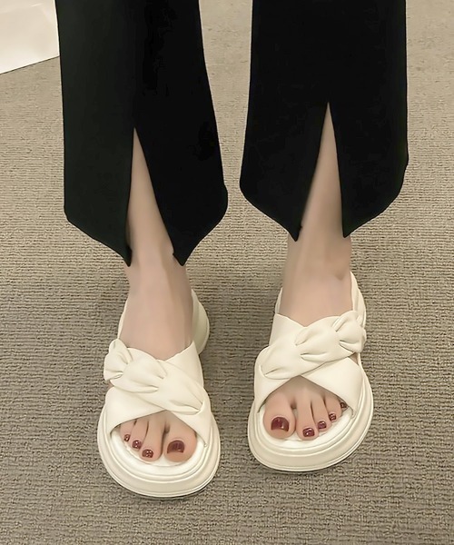 miniministore（ミニミニストア） サンダル 厚底サンダル ミュール