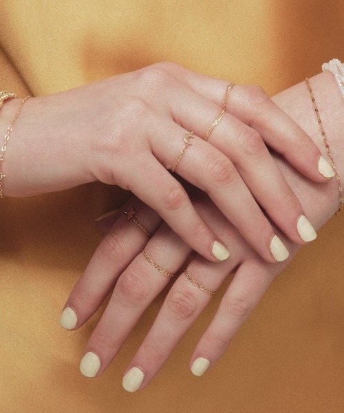 les bon bon ダイヤモンドチェーンリング les bonbon 指輪 リング 「les bonbon」Diamond chain ring