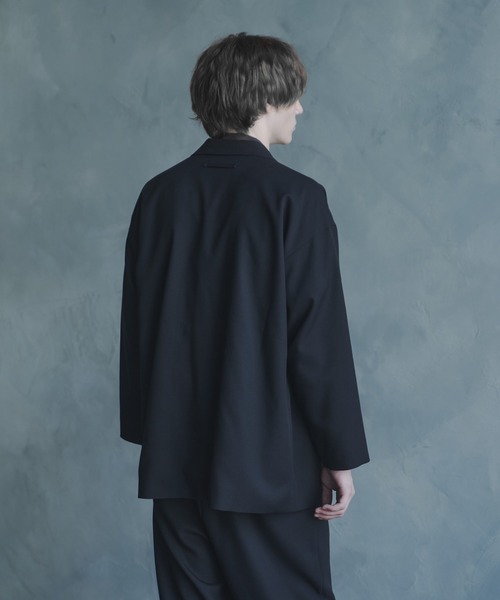 メンズ スタイリッシュ クロップド ジャケット 2色 きれいめ AOYAMA 【洋服の青山】メンズ ジャケット スタンダード 秋冬