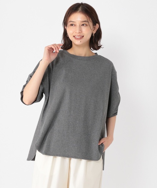 新品studio doe半袖Tシャツ studio CLIP tシャツ 袖ギャザーTシャツ レディース : ZOZOTOWN