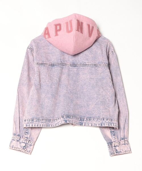 ブラウス シャツ AAPE DENIM HOODIE SHIRT レディース AAPE BY A BATHING APE ブラウス シャツ DENIM HOODIE SHIRT