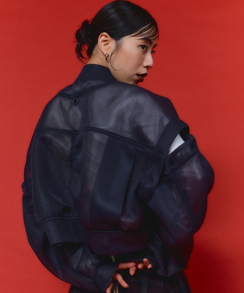 led.tokyo ジャケット ブルゾン 「led.tokyo」2wayシアージップ