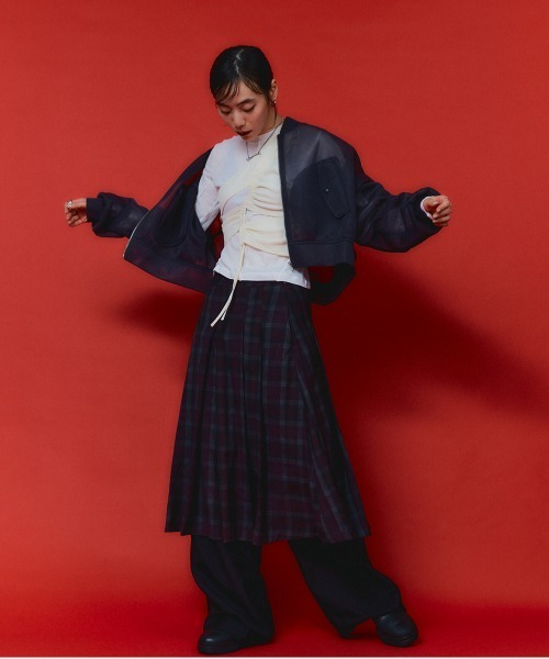 led.tokyo ジャケット ブルゾン 「led.tokyo」2wayシアージップ