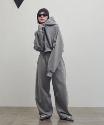 HANNE ワイドパンツ スウェットパンツ ジャージ 「Mikako