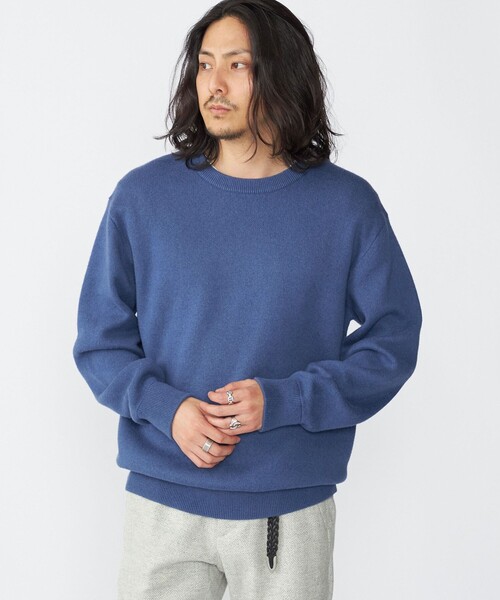 J.CREW / ニット・セーター(薄手)/L/コットン/BLK SHIPS（シップス） セーター ニット SHIPS:「手洗い可能」コットン