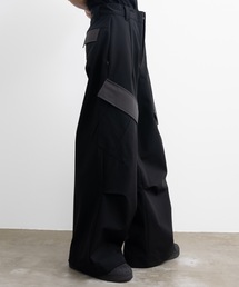 カーゴパンツ Wide silhouette tech cargo pants / ワイドシルエットテックカーゴパンツ メンズ レディース｜ZOZOTOWN Yahoo!店