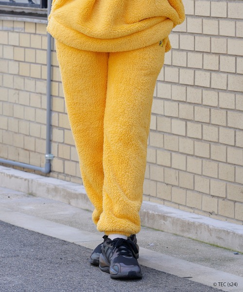 パンツ 「公式」トムとジェリー 両面ボアカットパンツ レディース