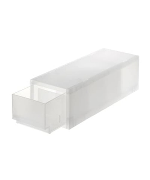 無印良品（MUJI） 収納 ポリプロピレン 小物収納ケース ハーフ 中 約幅