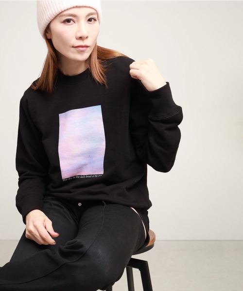 パーカー 「ZOZOTOWN限定」LHP×Tenju/「DOZE」Updrift  pullover hoodie(UNISEX)/グラフィックプリン L.H.P パーカー 「ZOZOTOWN限定」LHP×Tenju/「DOZE」Updrift
