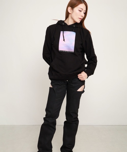 パーカー 「ZOZOTOWN限定」LHP×Tenju/「DOZE」Updrift  pullover hoodie(UNISEX)/グラフィックプリン L.H.P パーカー 「ZOZOTOWN限定」LHP×Tenju/「DOZE」Updrift