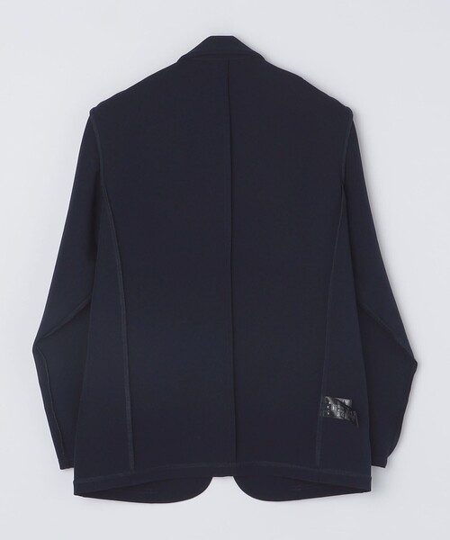 手洗い可能 ダブルクロス ノーラペルジャケット テーパード パンツ セットアップ green label relaxing（グリーンレーベルリラクシング）の