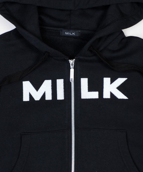 MILK♡パーカー MILK（ミルク） パーカー Twinkle MILK パーカー レディース