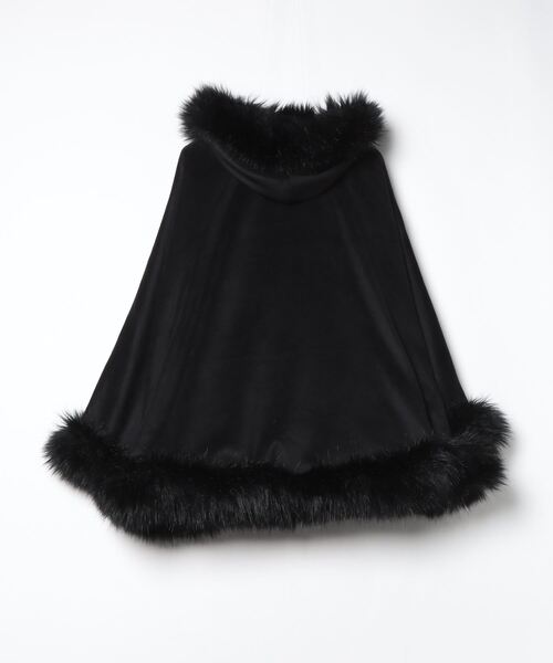 ROYAL PARTY（ロイヤルパーティー） ポンチョ FREE ブラック