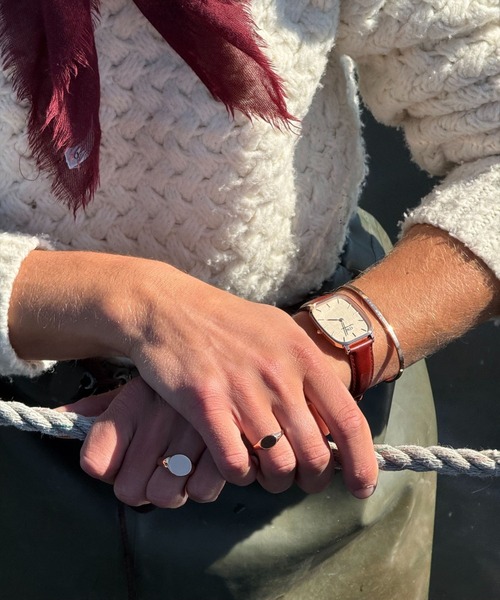 指輪 リング Classic Mini Signet Ring シルバー レディース メンズの画像