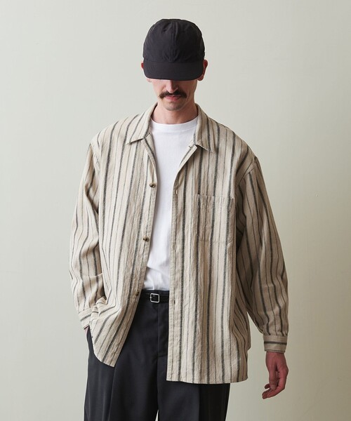 STEVEN ALAN シャツ 「Steven Alan」 CL クレープ オープン
