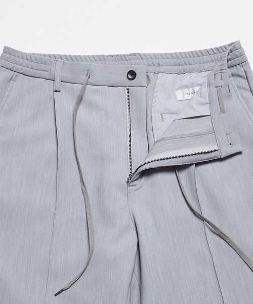 【グレー】ダブルクロステーパードパンツ <PERFORMANCE> (MENS) ダブルクロステーパードパンツ（スラックス）｜Spick & Span（スピック