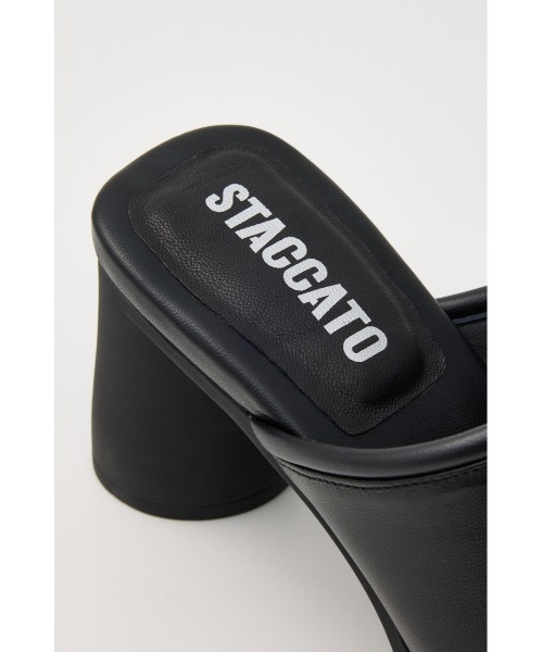STACCATO サンダル スクエアマルモミュールサンダル レディース