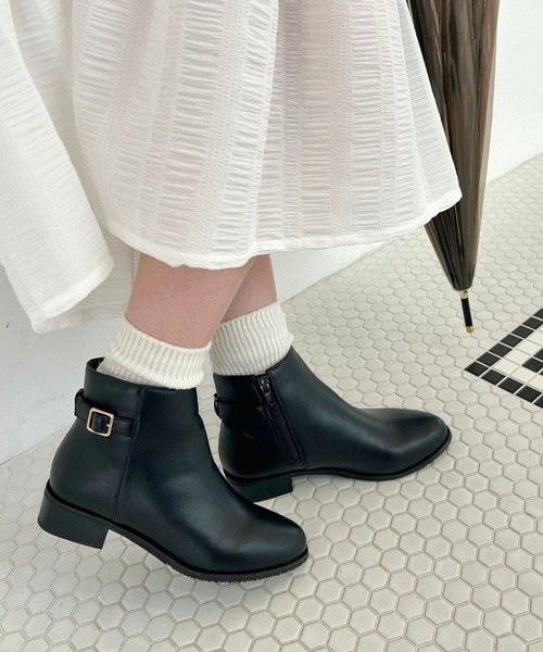 「ORiental TRaffic」 ショートブーツ LL ブラウン レディース_画像2