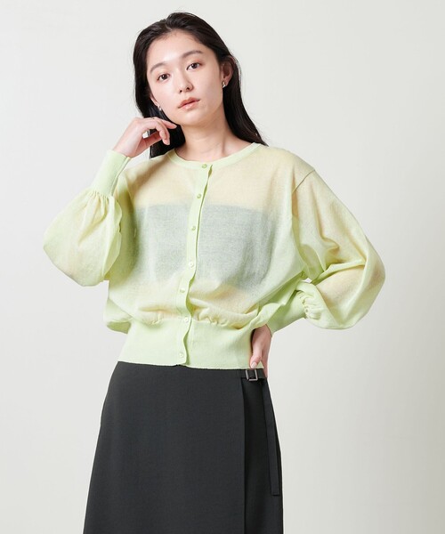 ニット セーター 「MARW UNITED ARROWS」シアー 2WAY カーディガン レディース MARW UNITED ARROWS ニット セーター 「MARW ARROWS」シアー