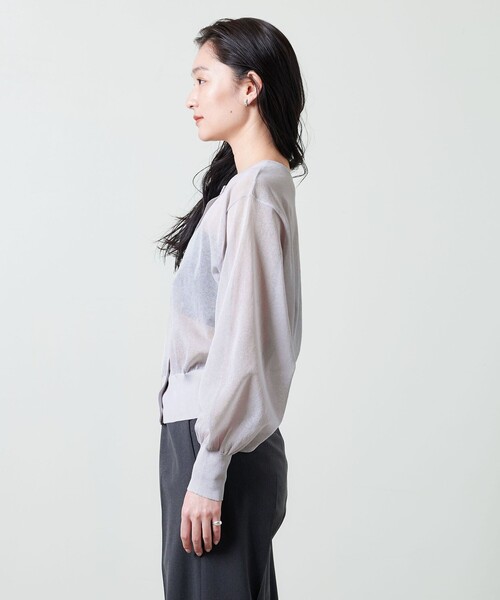 ニット セーター 「MARW UNITED ARROWS」シアー 2WAY カーディガン レディース MARW UNITED ARROWS ニット セーター 「MARW ARROWS」シアー
